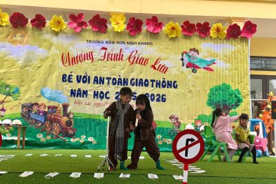 CHƯƠNG TRÌNH GIAO LƯU: “BÉ VỚI AN TOÀN GIAO THÔNG”, NĂM HỌC 2025-2026