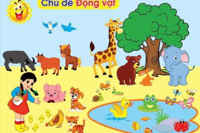 CHỦ ĐỀ THẾ GIỚI ĐỘNG VẬT KHỐI 3-4 TUỔI