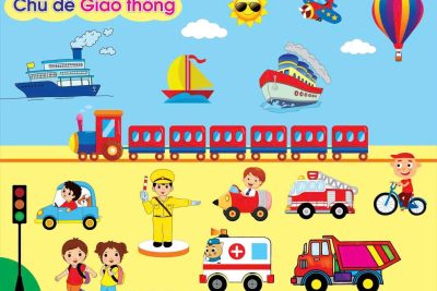 CHỦ ĐỀ GIAO THÔNG KHỐI 3-4 TUỔI