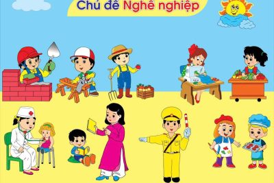 CHỦ ĐỀ NGHỀ NGHIỆP KHỐI 3-4 TUỔI